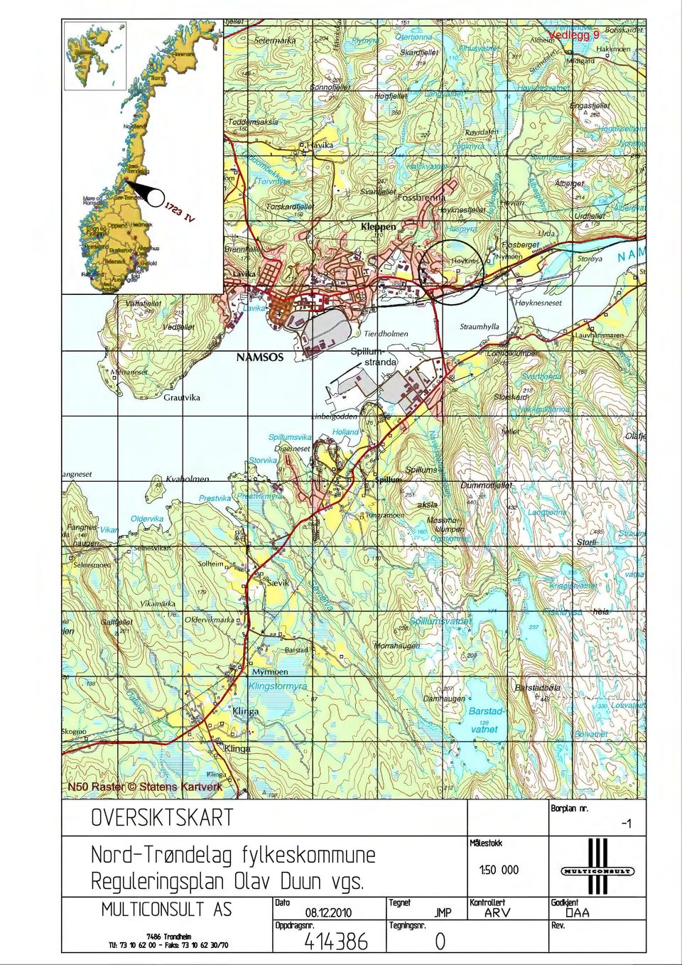 Reguleringsplan Olav Duun vgs.