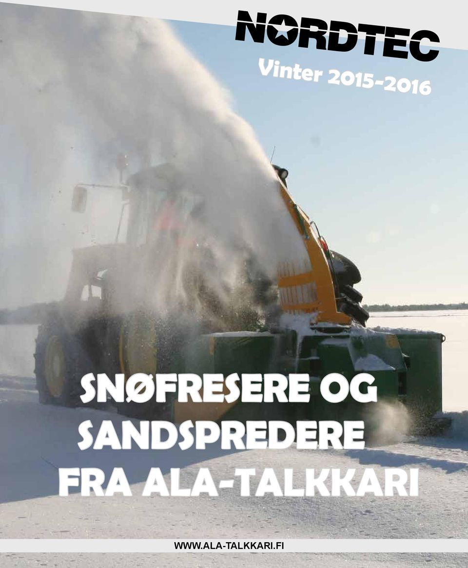 SNØFRESERE OG