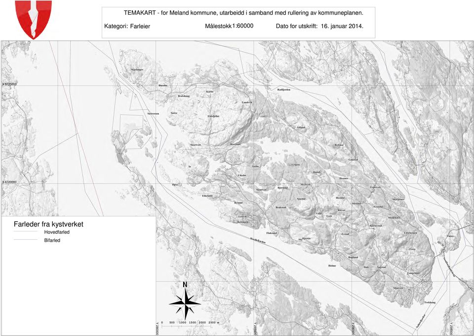 Farleder fra kystverket Hovedfarled