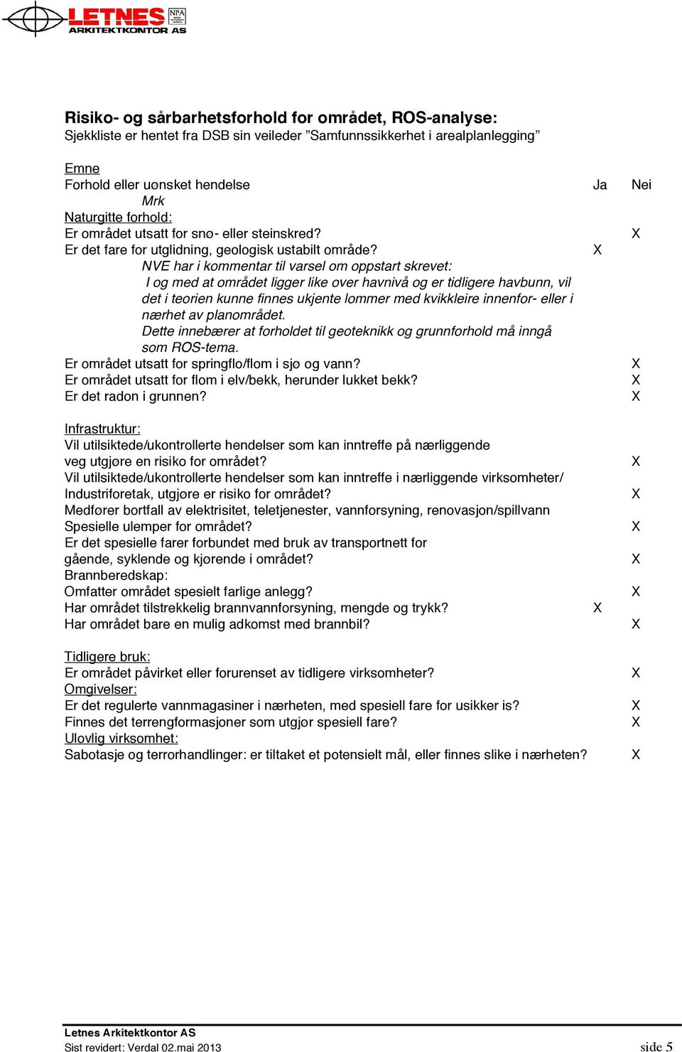 NVE har i kommentar til varsel om oppstart skrevet: I og med at området ligger like over havnivå og er tidligere havbunn, vil det i teorien kunne finnes ukjente lommer med kvikkleire innenfor- eller