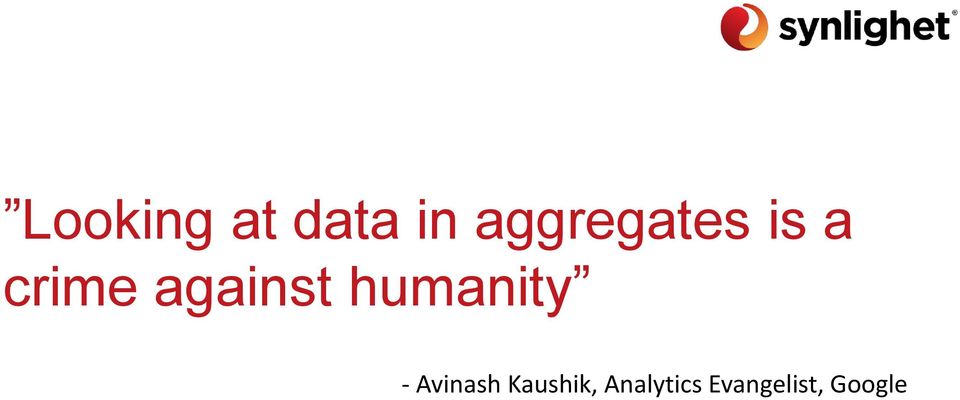 against humanity - Avinash