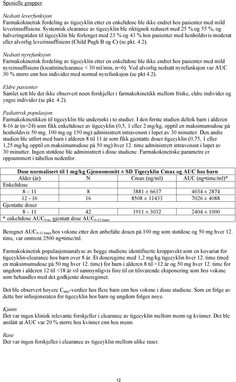 leverinsuffisiens (Child Pugh B og C) (se pkt. 4.2).