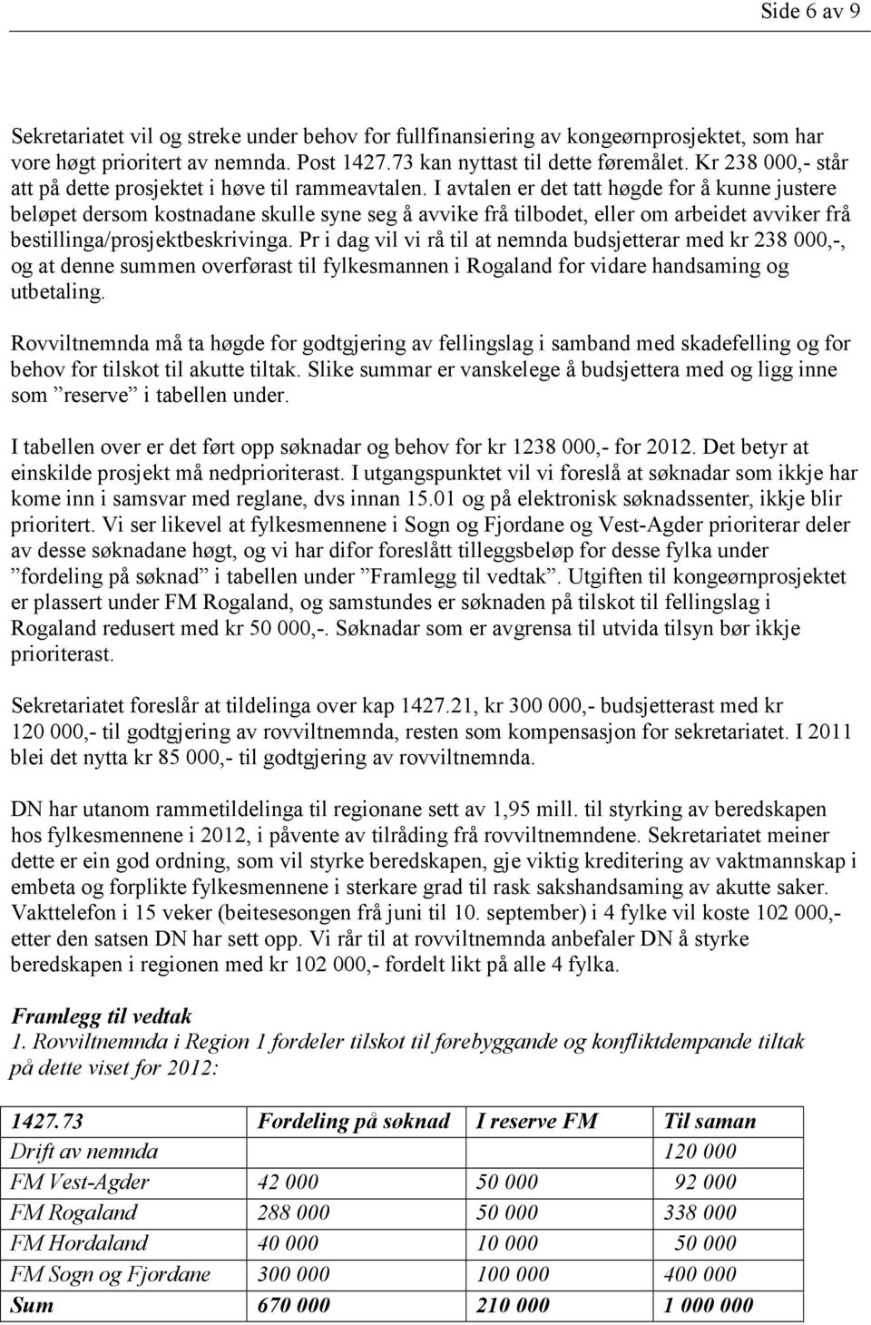 I avtalen er det tatt høgde for å kunne justere beløpet dersom kostnadane skulle syne seg å avvike frå tilbodet, eller om arbeidet avviker frå bestillinga/prosjektbeskrivinga.