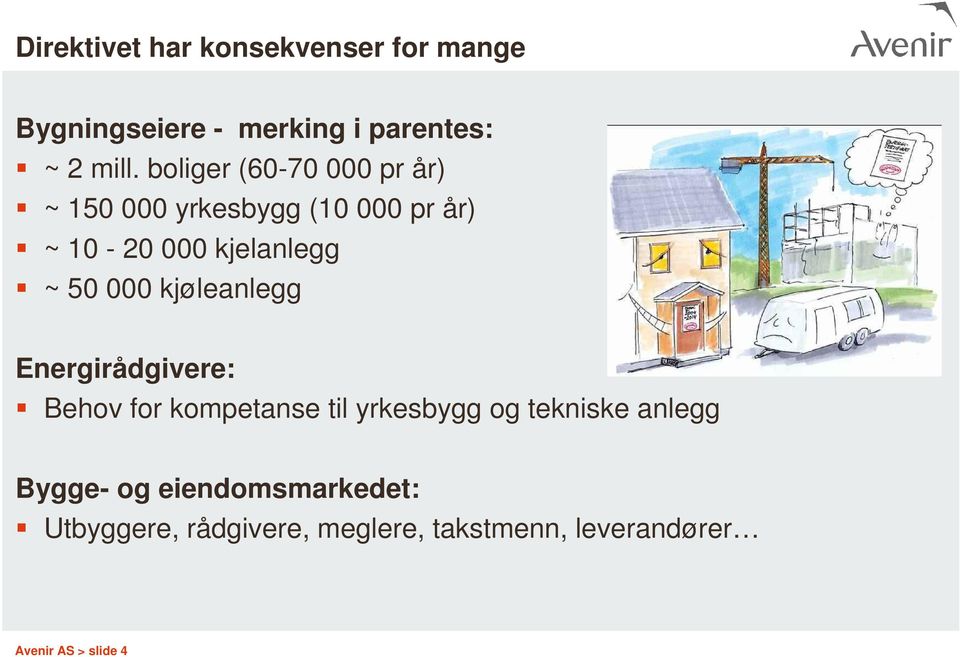 000 kjøleanlegg Energirådgivere: Behov for kompetanse til yrkesbygg og tekniske anlegg