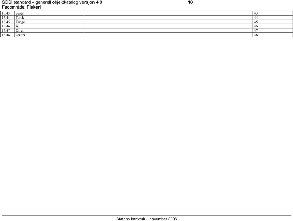 43 Suter 43 13.44 Torsk 44 13.