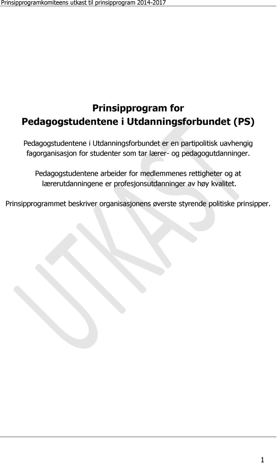 pedagogutdanninger.