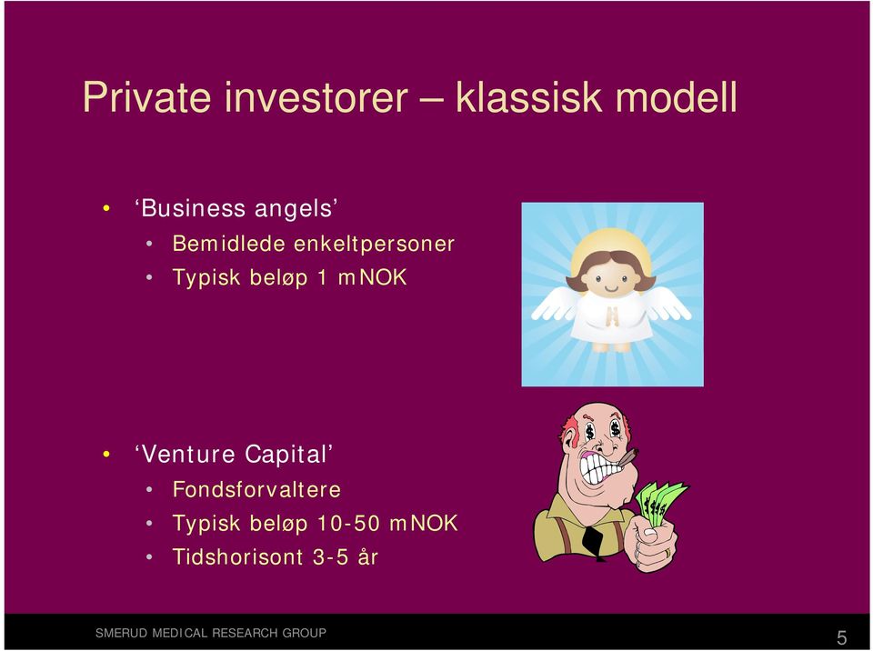 beløp 1 mnok Venture Capital