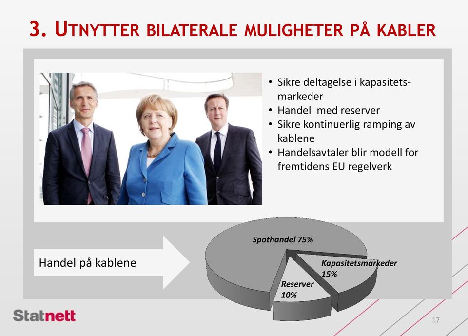 av kablene Handelsavtaler blir modell for fremtidens EU regelverk