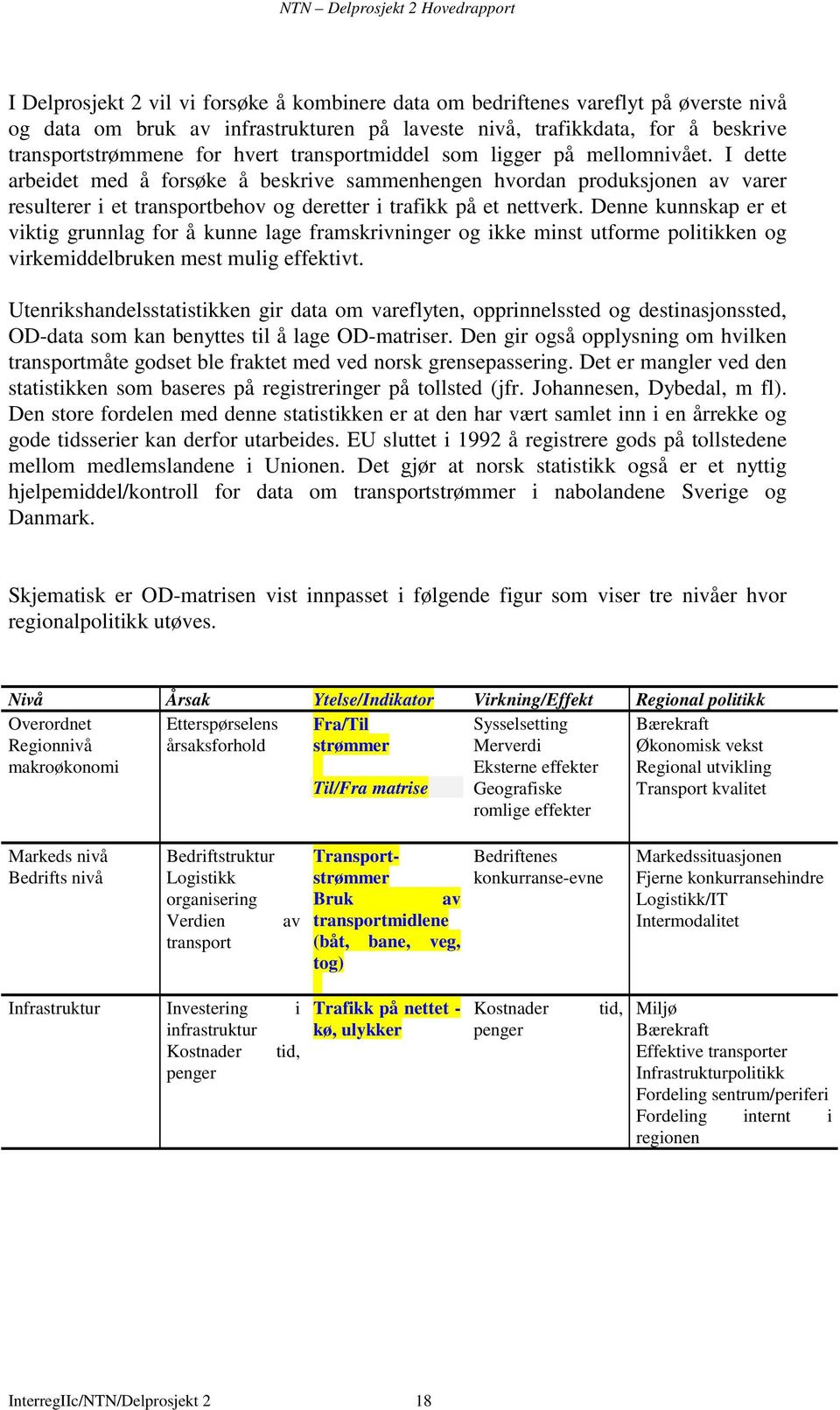 Denne kunnskap er et viktig grunnlag for å kunne lage framskrivninger og ikke minst utforme politikken og virkemiddelbruken mest mulig effektivt.