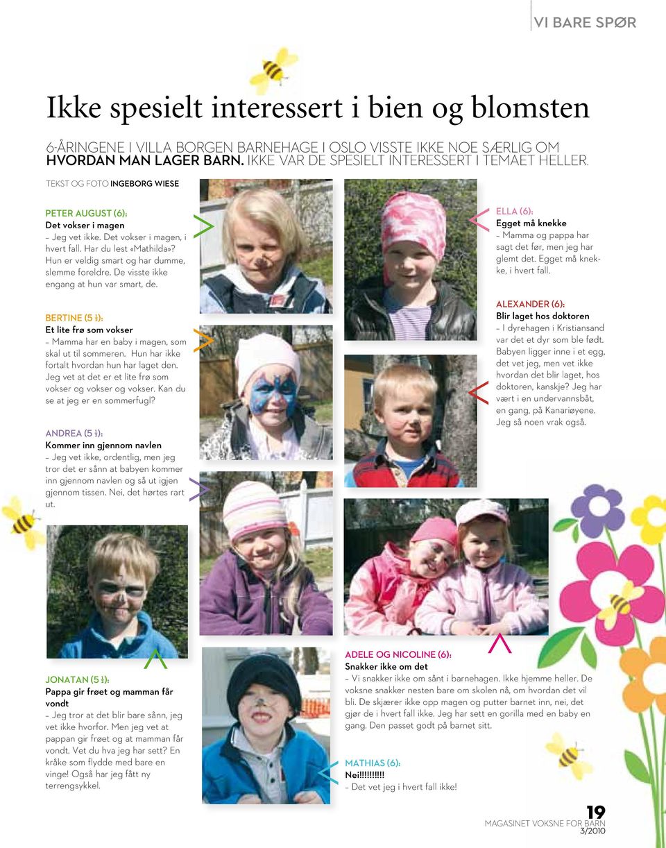 Hun er veldig smart og har dumme, slemme foreldre. De visste ikke engang at hun var smart, de. v Ella (6): Egget må knekke Mamma og pappa har sagt det før, men jeg har glemt det.