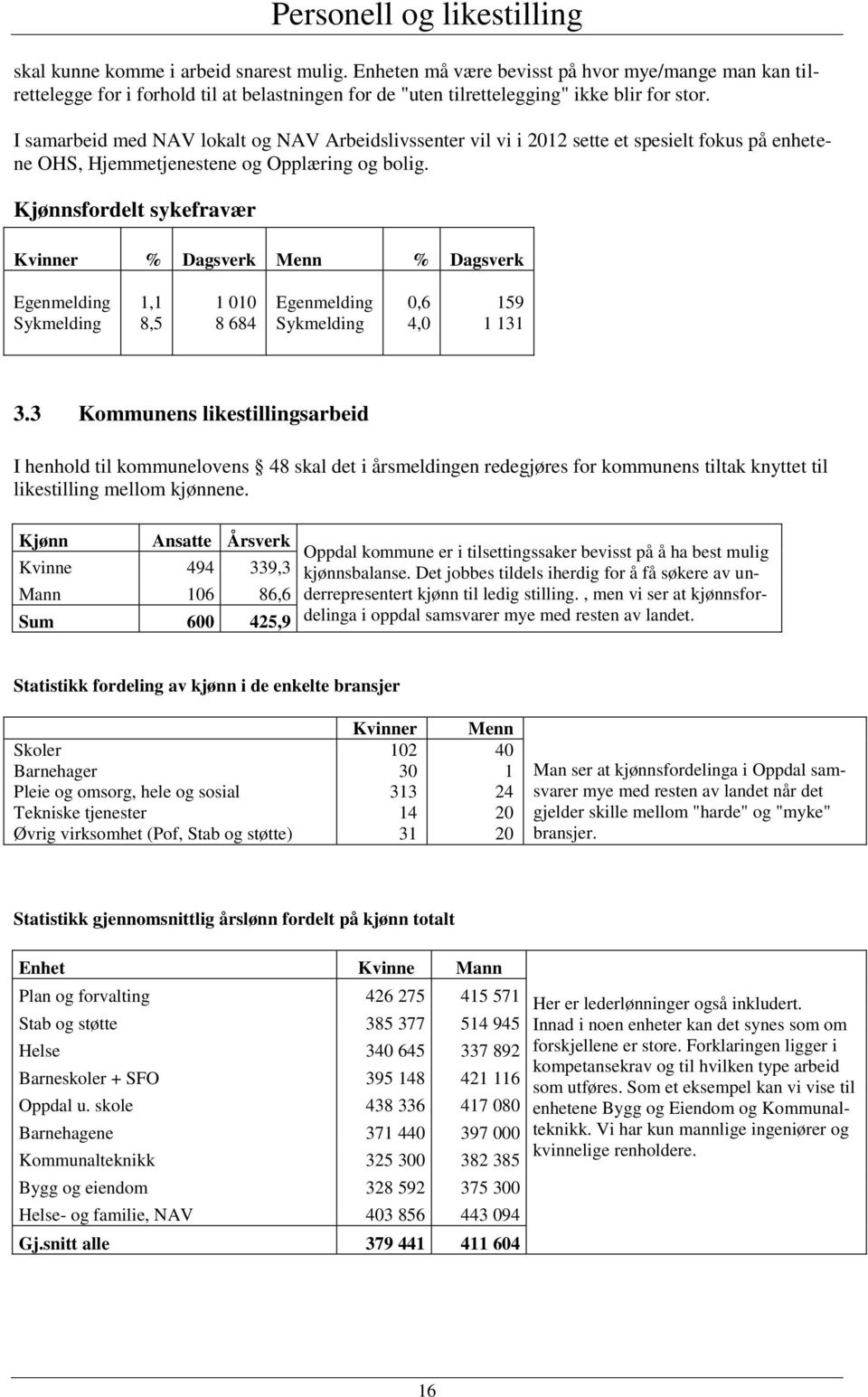 I samarbeid med NAV lokalt og NAV Arbeidslivssenter vil vi i 2012 sette et spesielt fokus på enhetene OHS, Hjemmetjenestene og Opplæring og bolig.