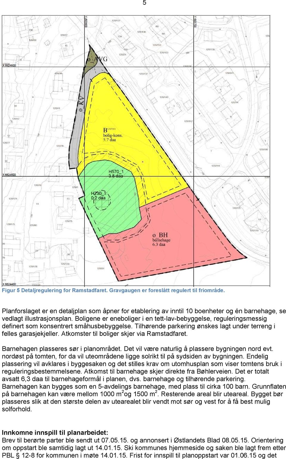 Boligene er eneboliger i en tett-lav-bebyggelse, reguleringsmessig definert som konsentrert småhusbebyggelse. Tilhørende parkering ønskes lagt under terreng i felles garasjekjeller.