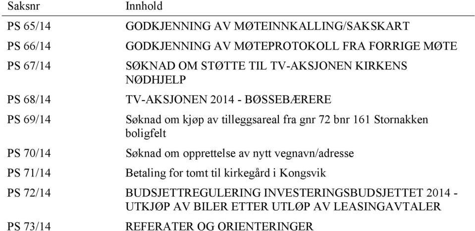 tilleggsareal fra gnr 72 bnr 161 Stornakken boligfelt Søknad om opprettelse av nytt vegnavn/adresse Betaling for tomt til kirkegård i