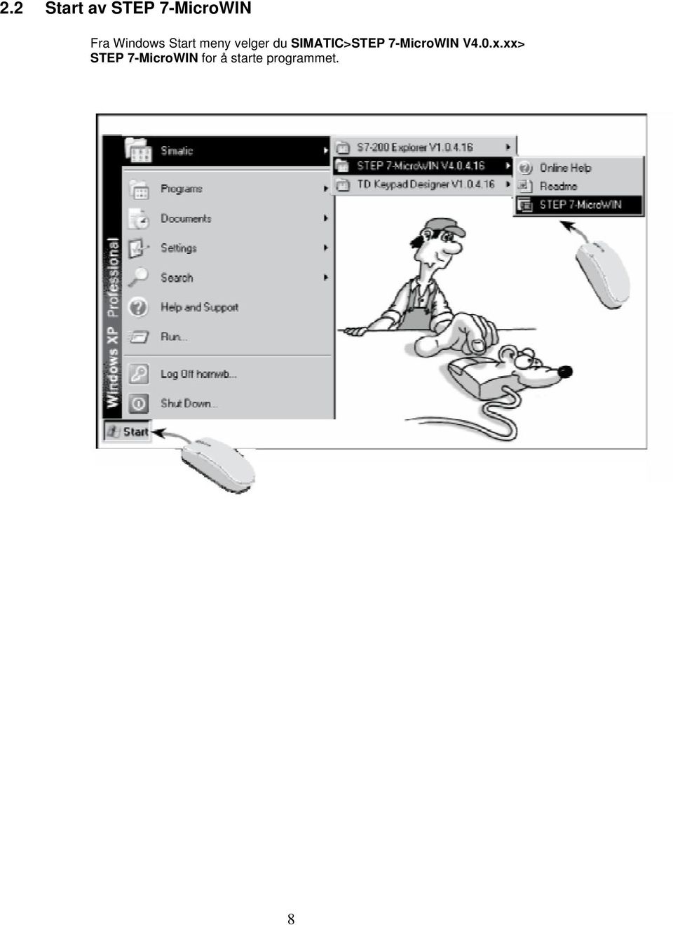 SIMATIC>STEP 7-MicroWIN V4.0.x.