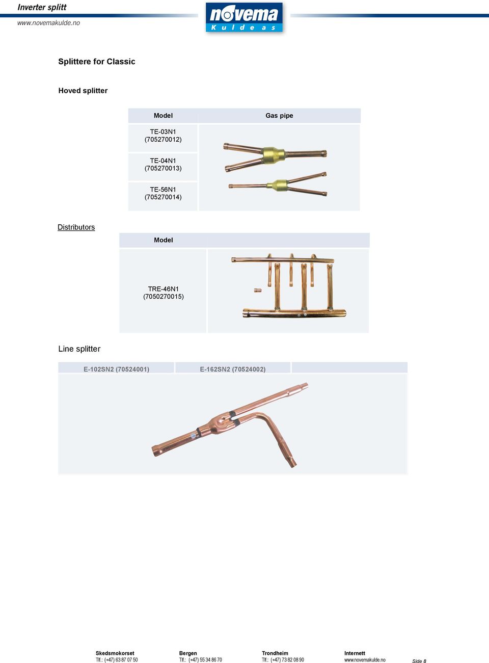 (705270014) Distributors Model TRE-46N1 (7050270015)