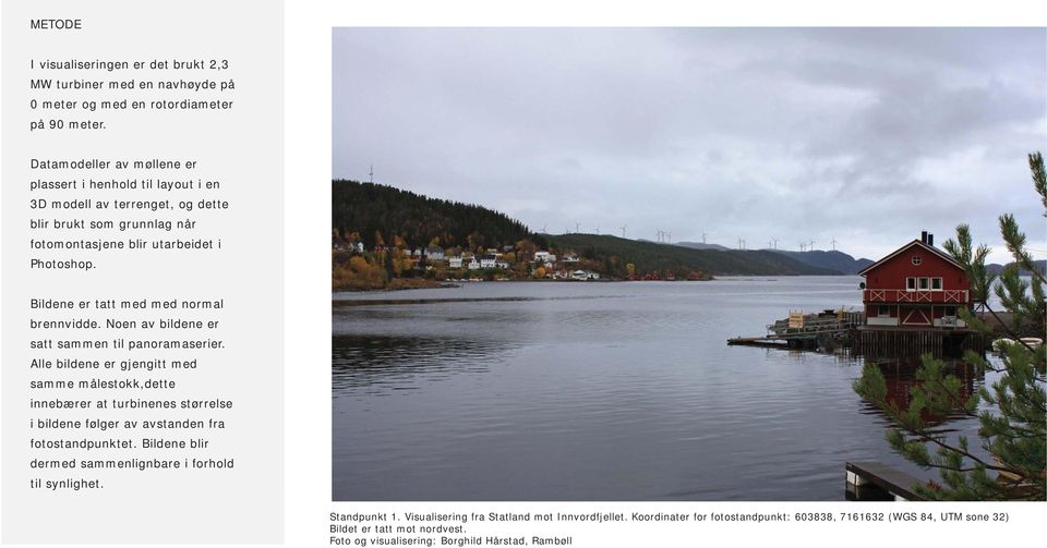 Bildene er tatt med med normal brennvidde. Noen av bildene er satt sammen til panoramaserier.