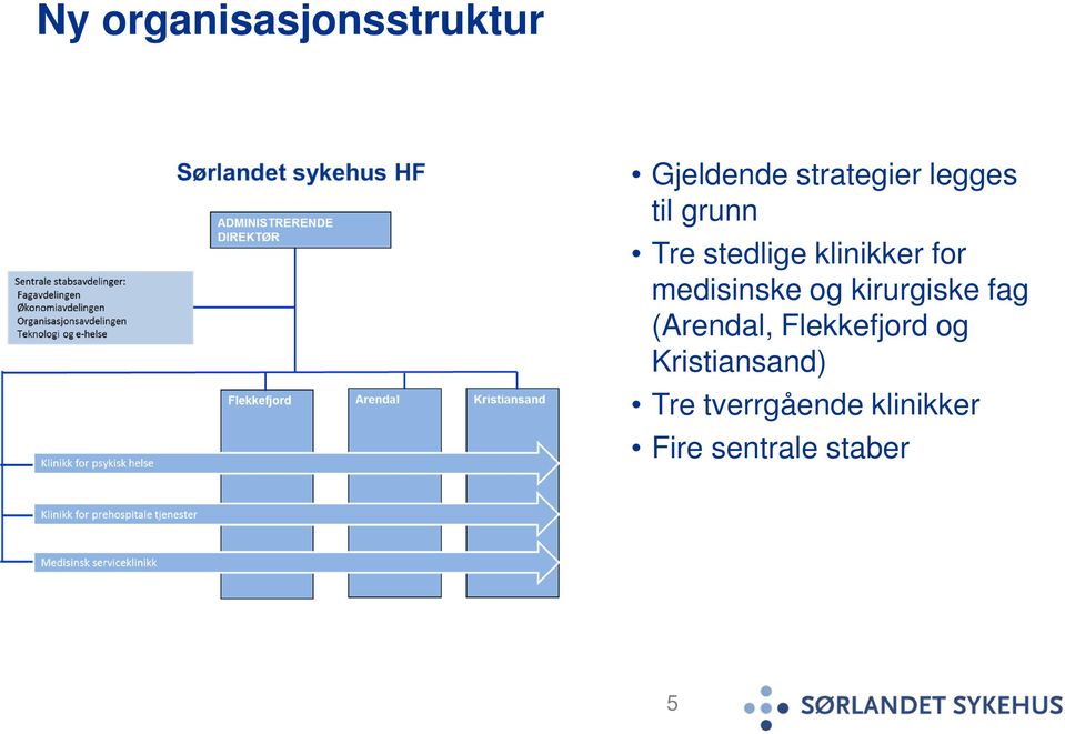 medisinske og kirurgiske fag (Arendal, Flekkefjord