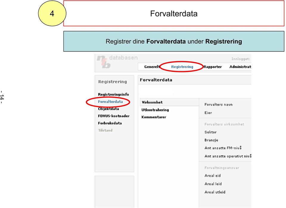 Forvalterdata