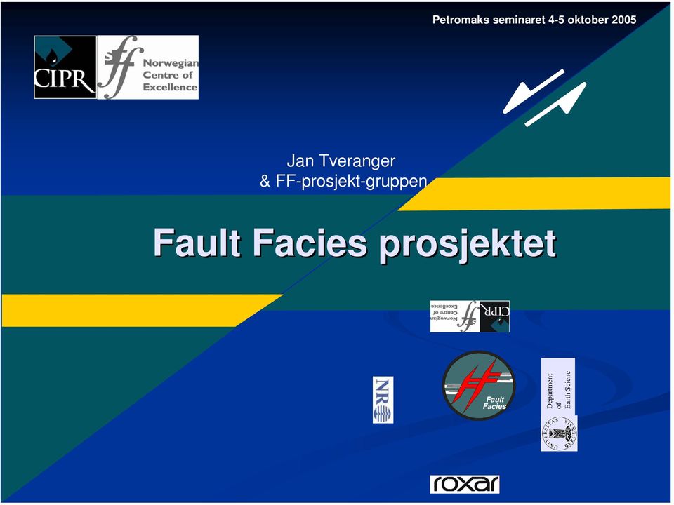 FF-prosjekt-gruppen Fault Facies