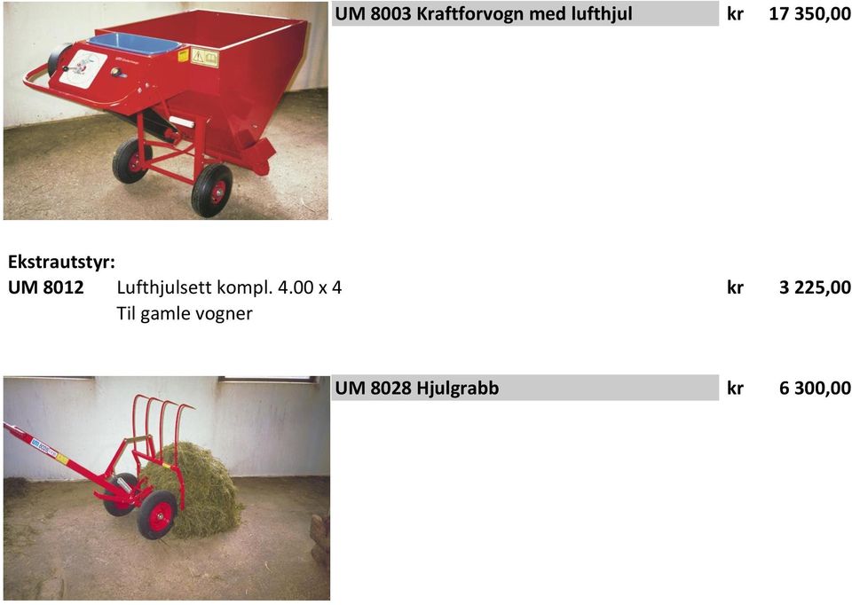 Lufthjulsett kompl. 4.