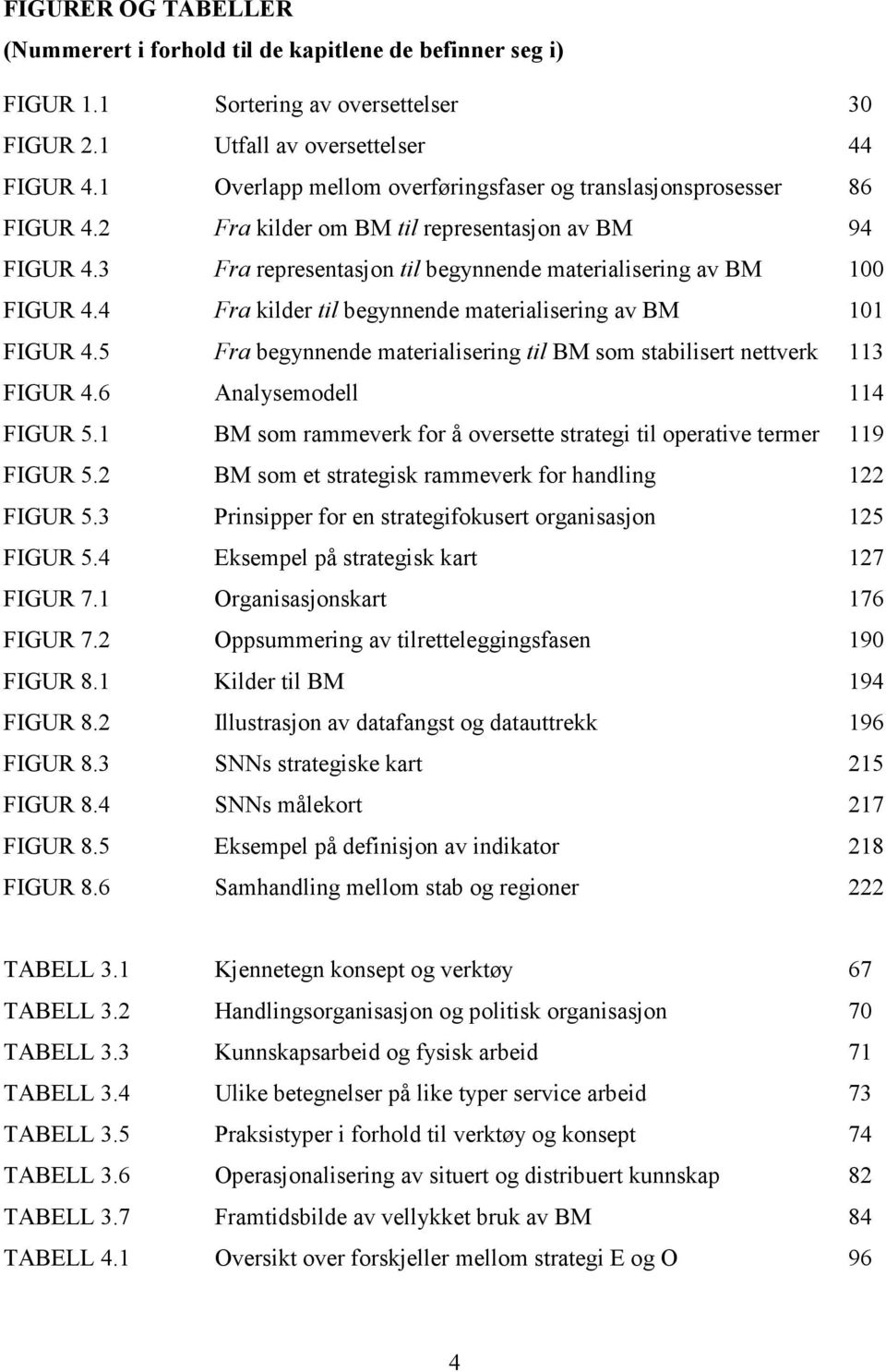 4 Fra kilder til begynnende materialisering av BM 101 FIGUR 4.5 Fra begynnende materialisering til BM som stabilisert nettverk 113 FIGUR 4.6 Analysemodell 114 FIGUR 5.