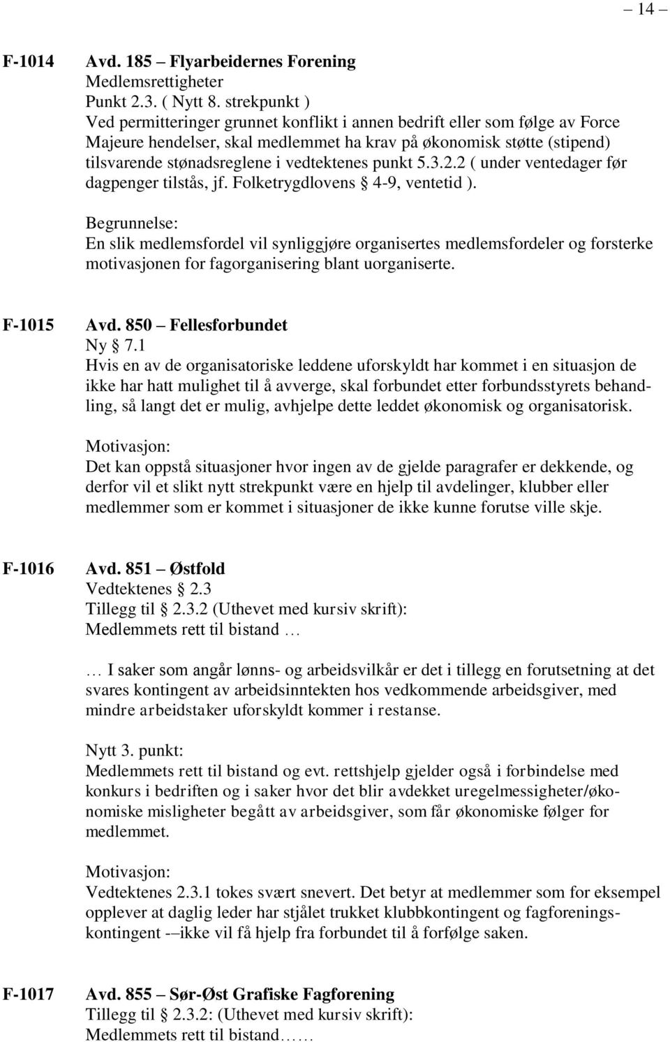 vedtektenes punkt 5.3.2.2 ( under ventedager før dagpenger tilstås, jf. Folketrygdlovens 4-9, ventetid ).