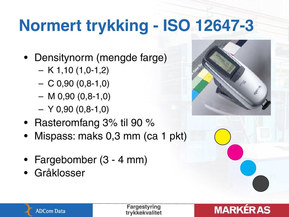 (0,8-1,0) Y 0,90 (0,8-1,0) Rasteromfang 3% til 90 %