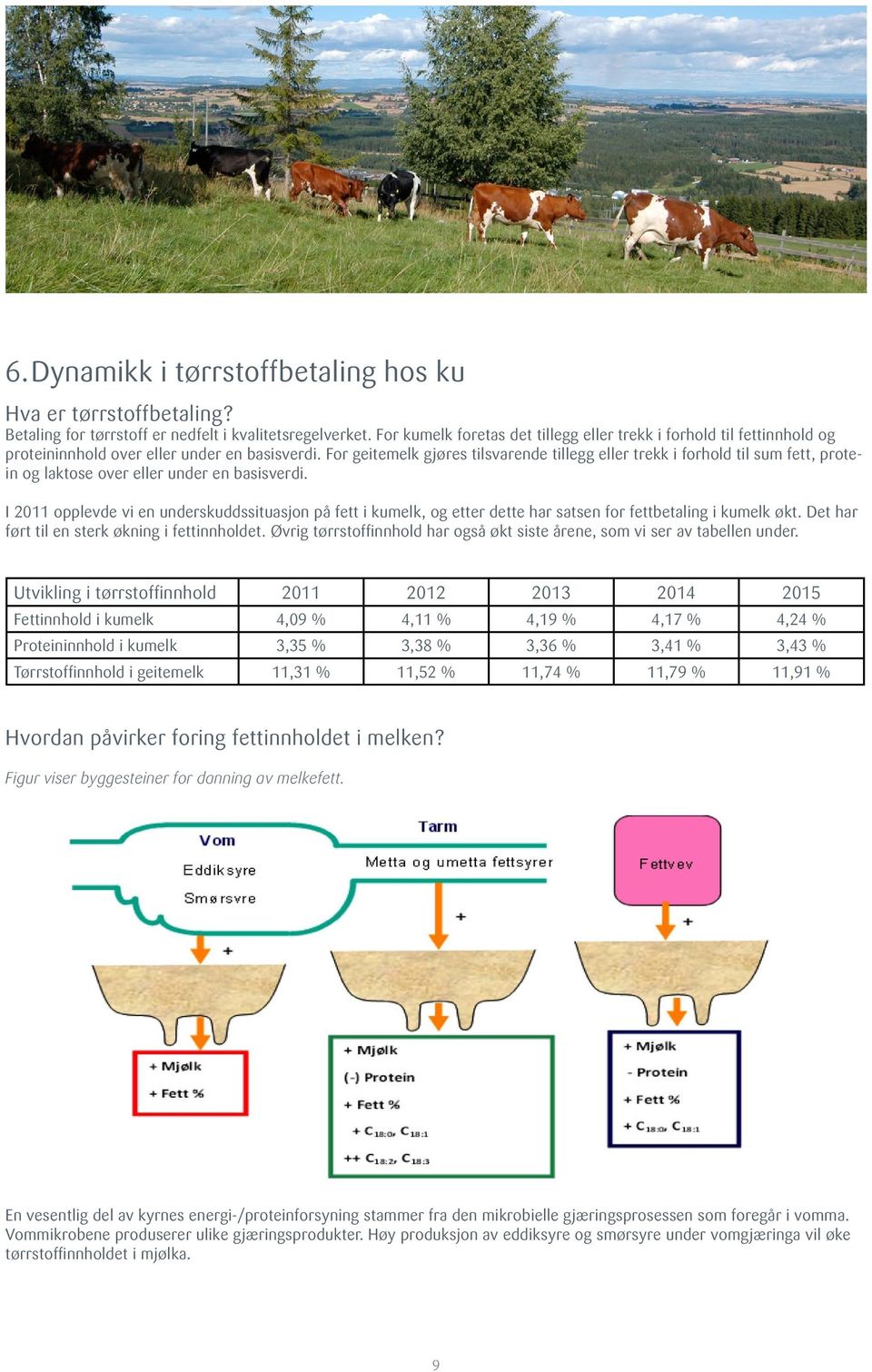 For geitemelk gjøres tilsvarende tillegg eller trekk i forhold til sum fett, protein og laktose over eller under en basisverdi.