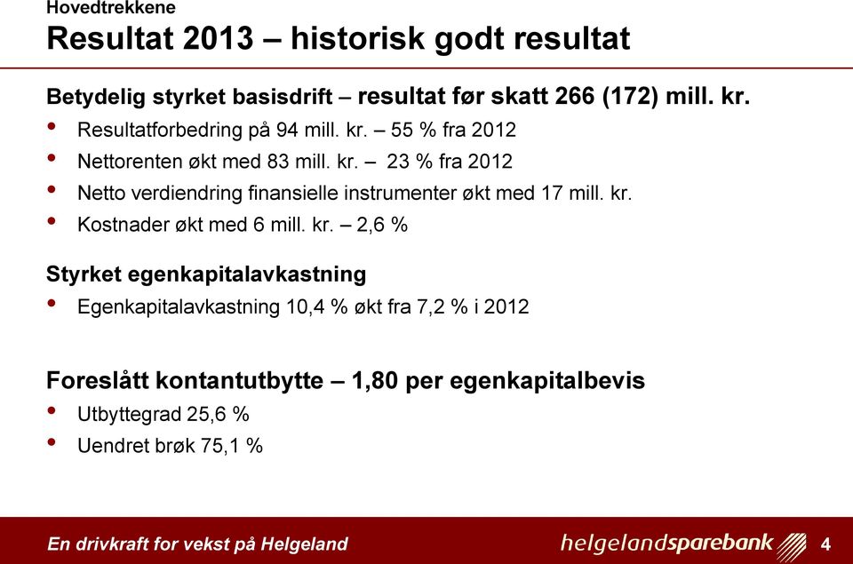 kr. Kostnader økt med 6 mill. kr.