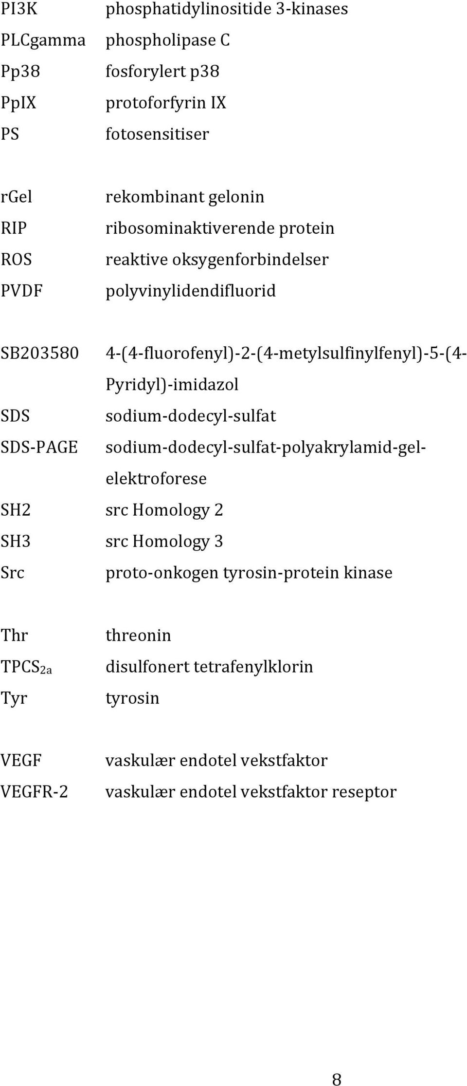 metylsulfinylfenyl)- 5- (4- Pyridyl)- imidazol sodium- dodecyl- sulfat sodium- dodecyl- sulfat- polyakrylamid- gel- elektroforese src Homology 2 src Homology 3