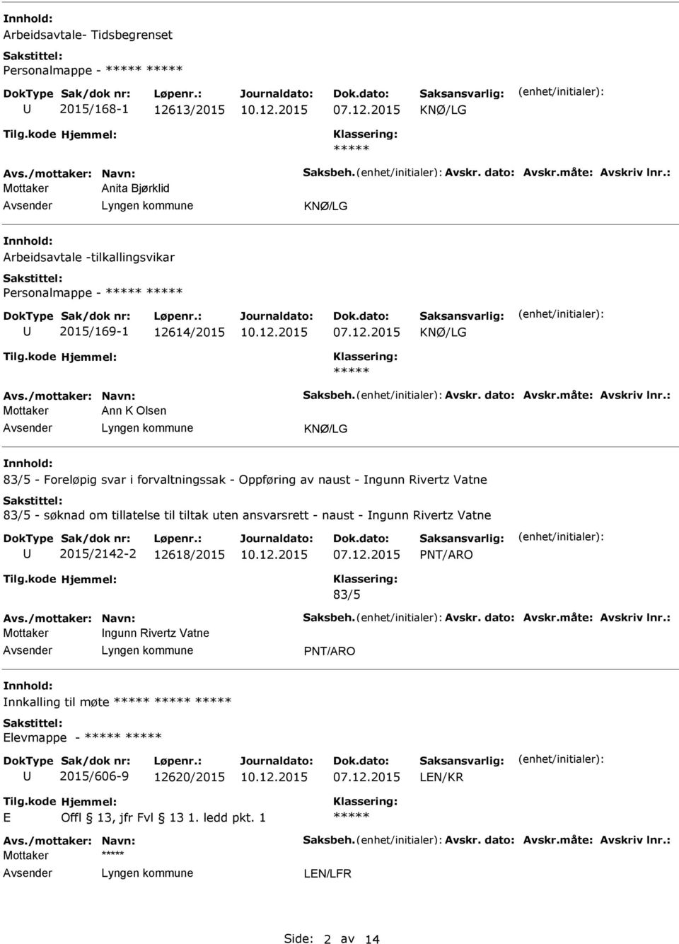 ngunn Rivertz Vatne 83/5 - søknad om tillatelse til tiltak uten ansvarsrett - naust - ngunn Rivertz Vatne 2015/2142-2 12618/2015