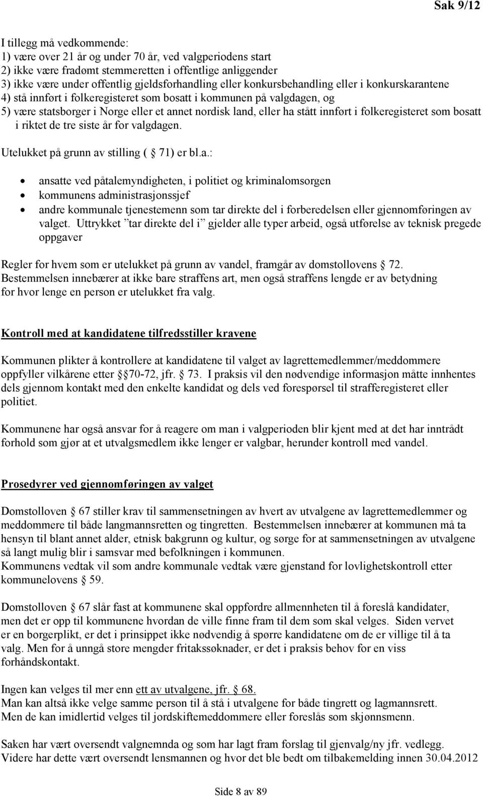 innført i folkeregisteret som bosat