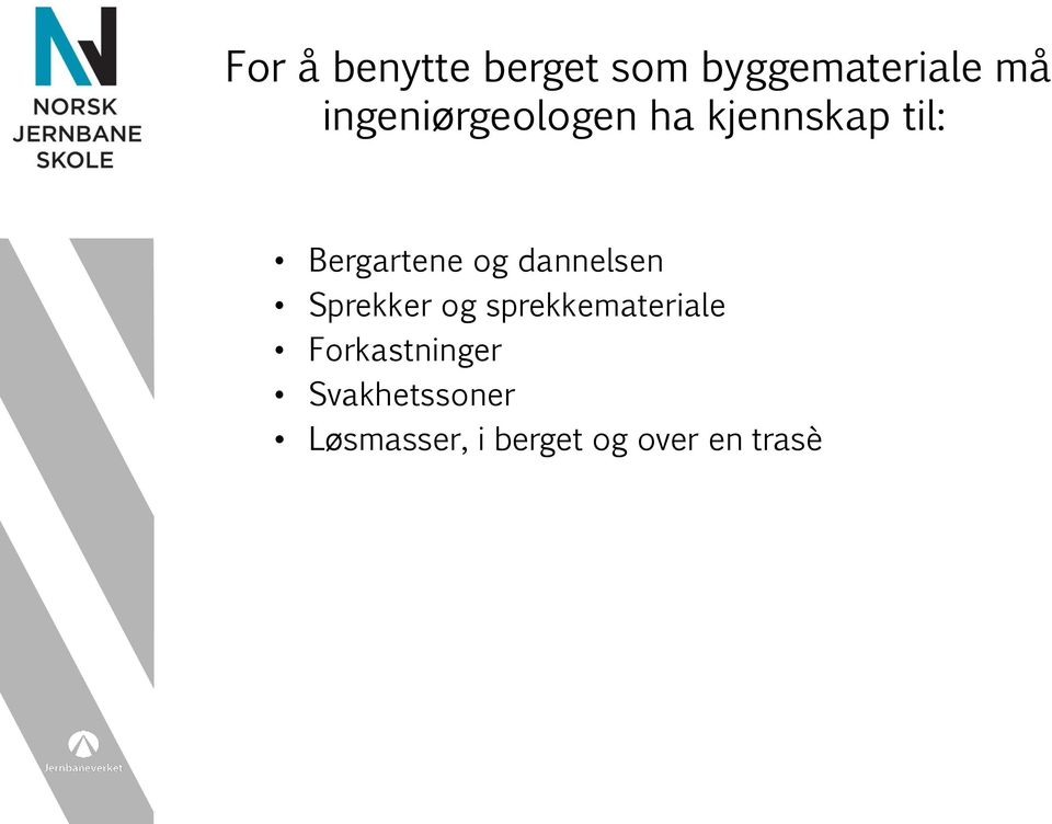 dannelsen Sprekker og sprekkemateriale