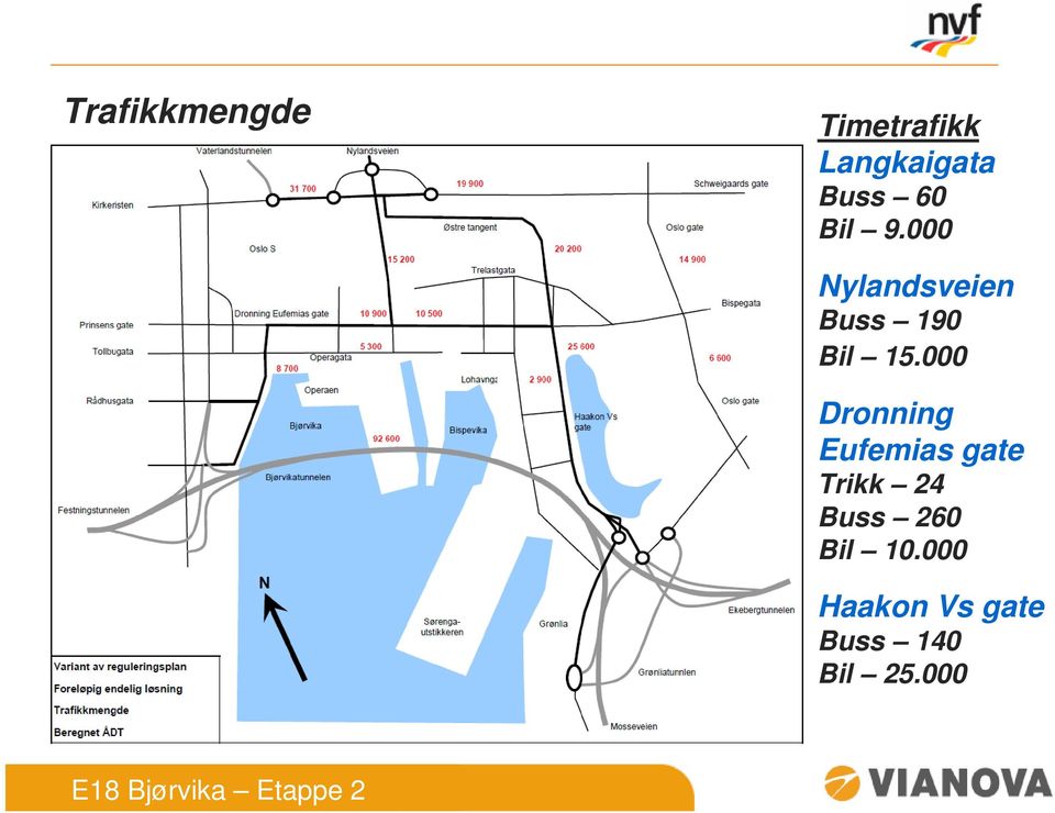 000 Dronning Eufemias gate Trikk 24 Buss