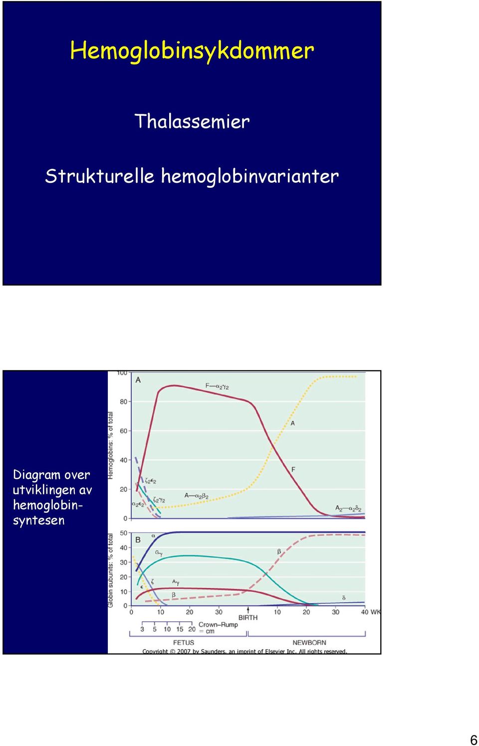 hemoglobinvarianter Diagram