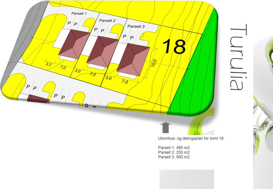 Parsell 1: 485 m2