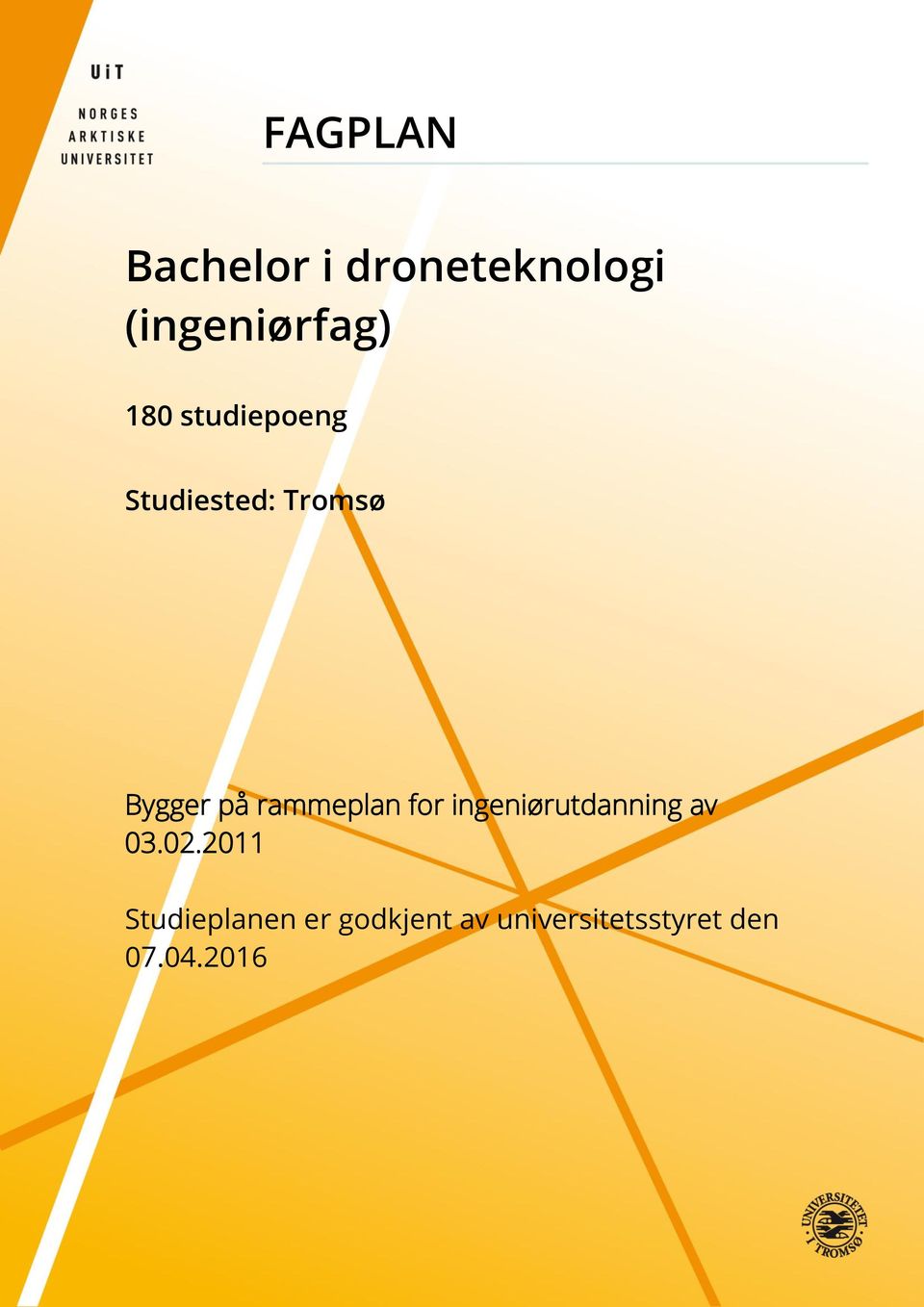 rammeplan for ingeniørutdanning av 03.02.