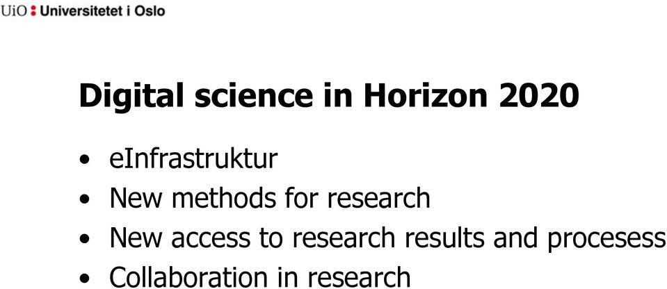 research New access to research