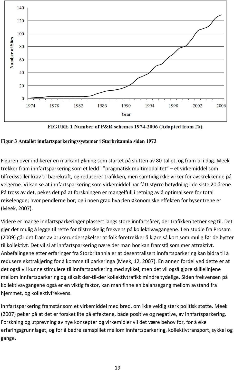 velgerne. Vi kan se at innfartsparkering som virkemiddel har fått større betydning i de siste 20 årene.