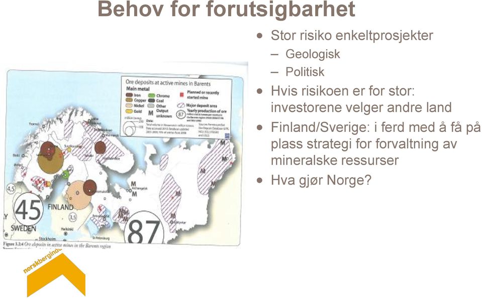 velger andre land Finland/Sverige: i ferd med å få på