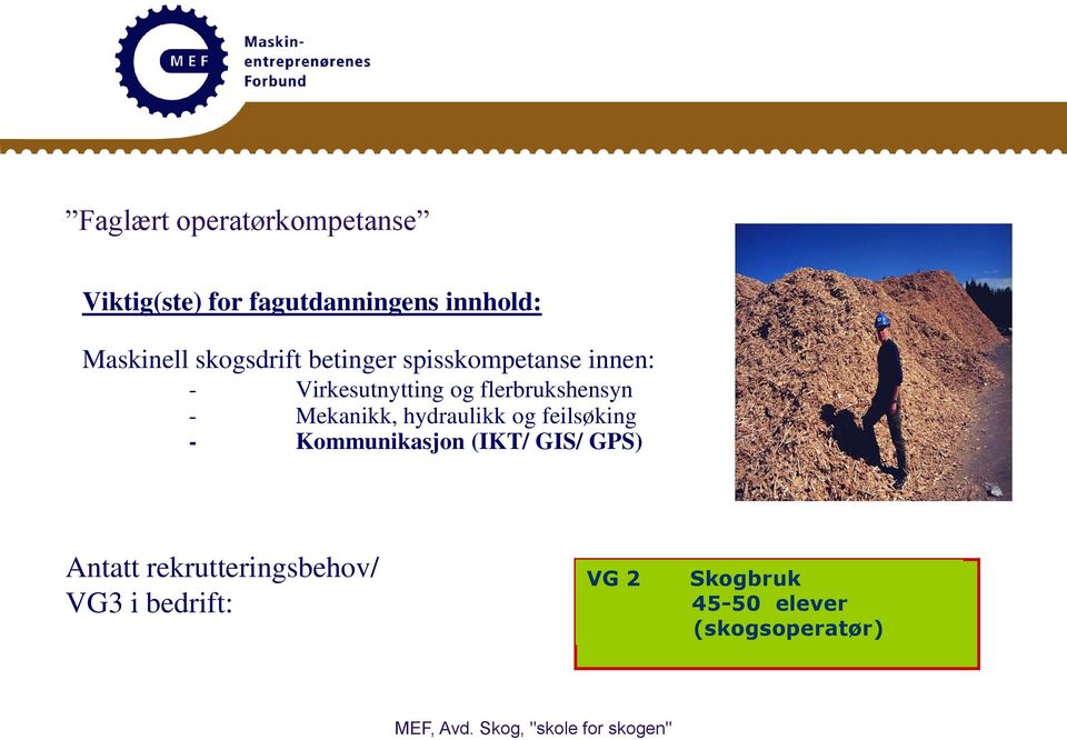 flerbrukshensyn - Mekanikk, hydraulikk og feilsøking - Kommunikasjon (IKT/