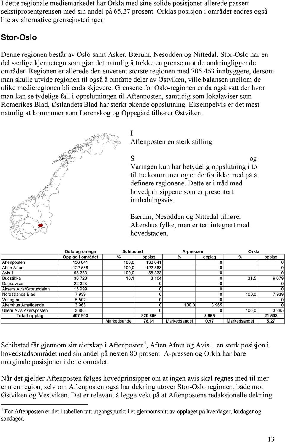 Stor-Oslo har en del særlige kjennetegn som gjør det naturlig å trekke en grense mot de omkringliggende områder.