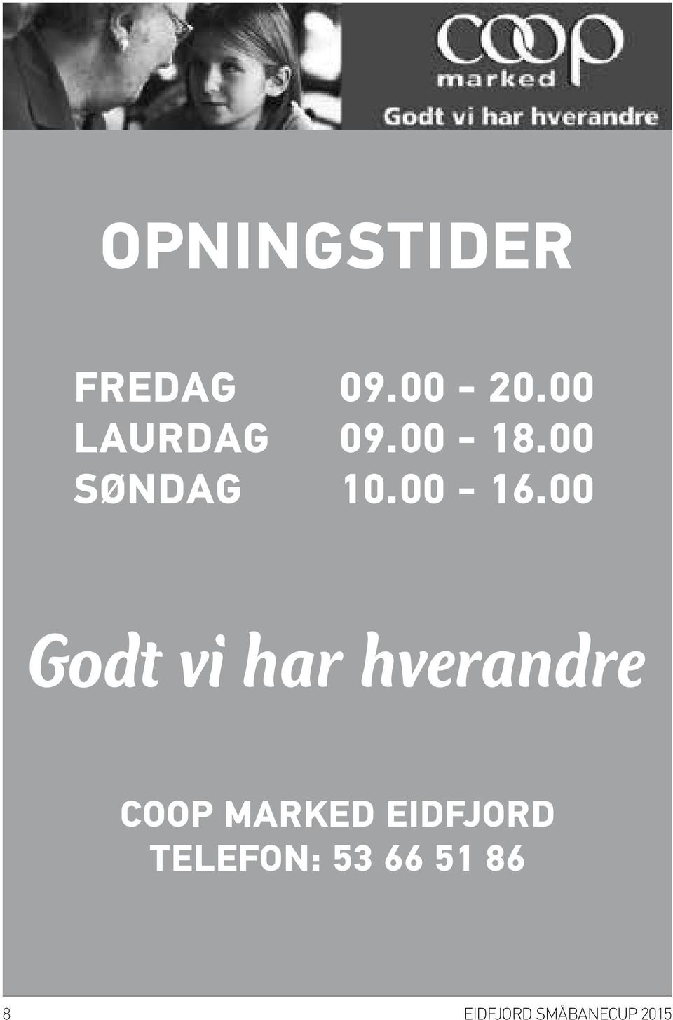 00-6.00 COOP MARKED EIDFJORD