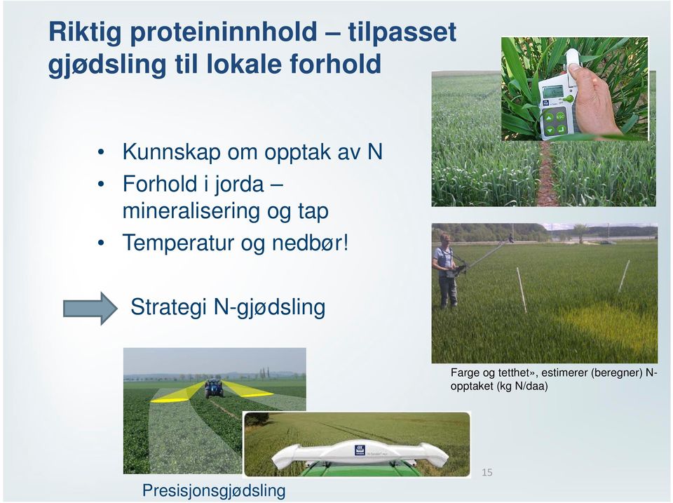 Temperatur og nedbør!