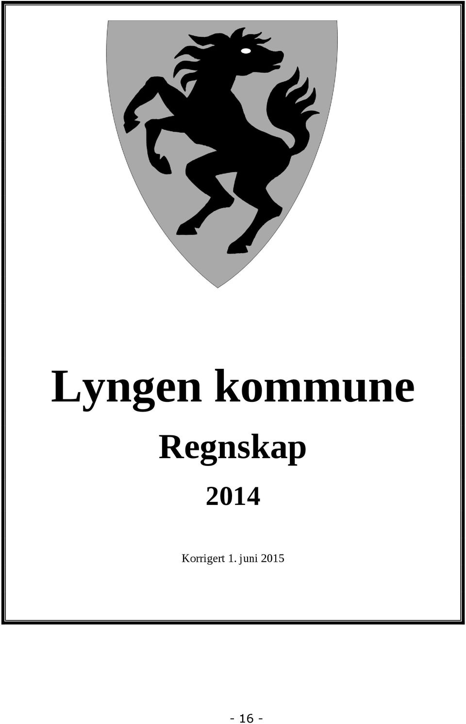 Regnskap 2014