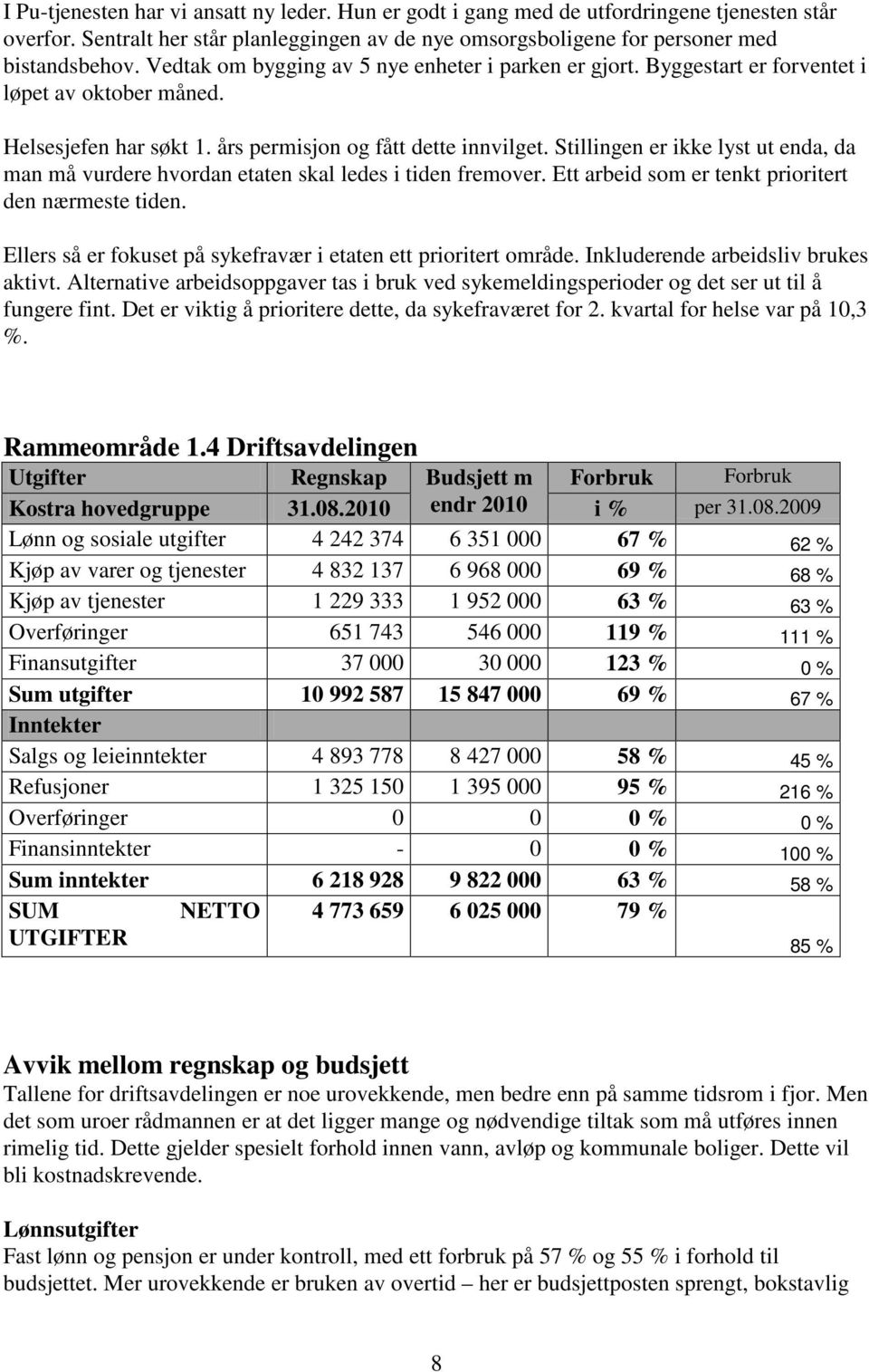 Stillingen er ikke lyst ut enda, da man må vurdere hvordan etaten skal ledes i tiden fremover. Ett arbeid som er tenkt prioritert den nærmeste tiden.