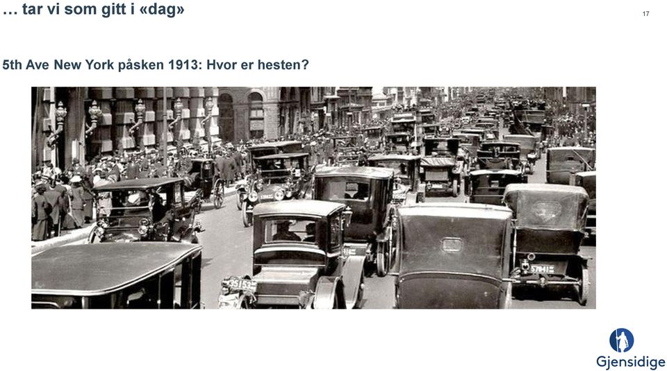 1913: Hvor er hesten?