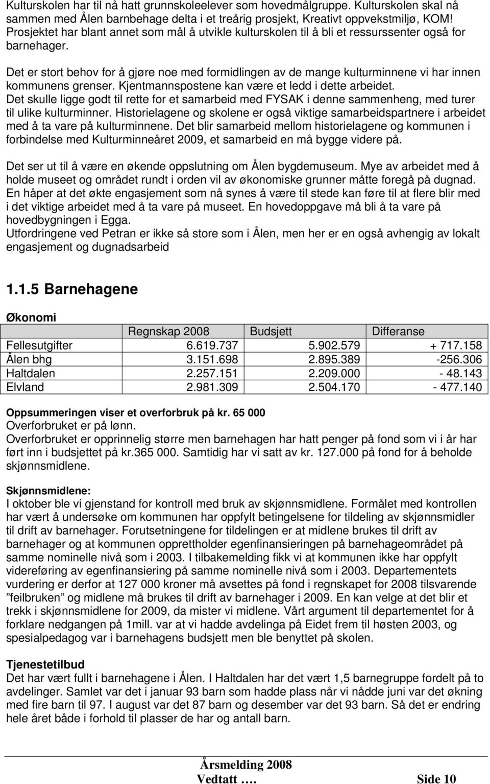 Det er stort behov for å gjøre noe med formidlingen av de mange kulturminnene vi har innen kommunens grenser. Kjentmannspostene kan være et ledd i dette arbeidet.