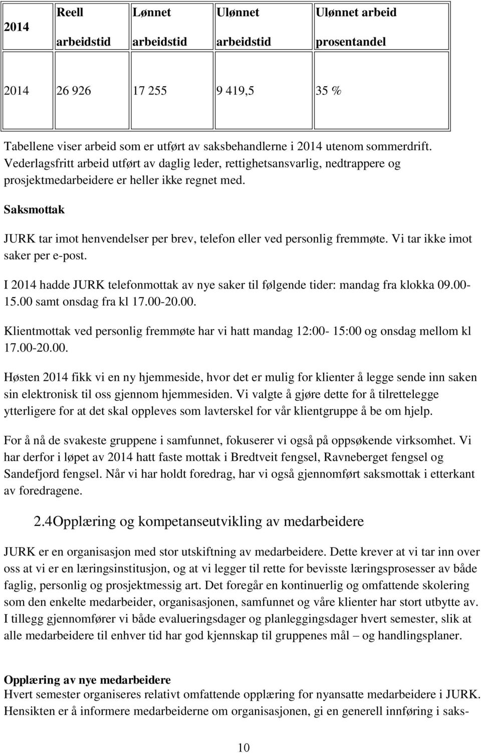 Saksmottak JURK tar imot henvendelser per brev, telefon eller ved personlig fremmøte. Vi tar ikke imot saker per e-post.