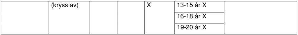 X 16-18 år